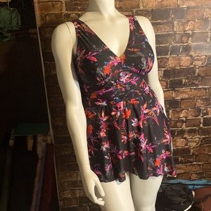 Swimsuit Torrid Floral Plus Size 1 (16)